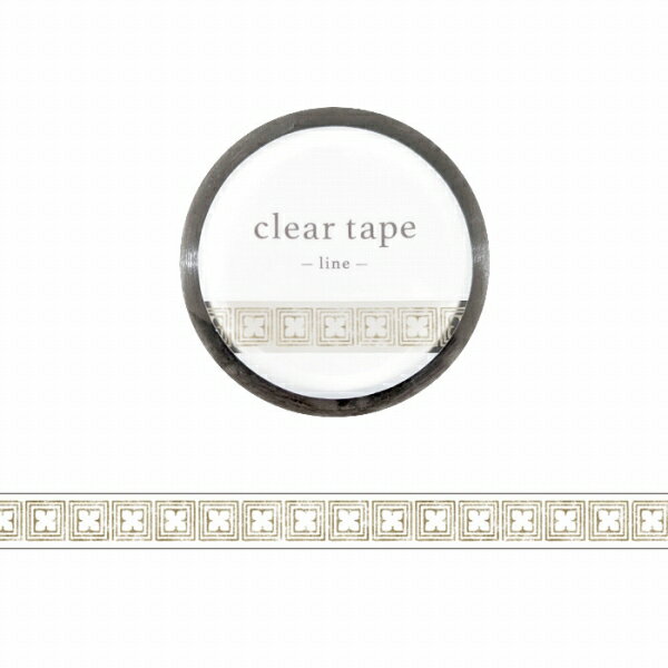 クリアテープ 透明テープ マインドウェイブ MIND WAVE line box(ラインボックス) 95407 7mm×5m
