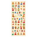 シートシール マインドウェイブ MIND WAVE ウィンターセレクション christmas bear(クリスマスベア)81988 冬 ミラーコート 箔押し