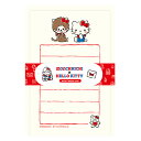 ミニレターセット 古川紙工 50周年 アニバーサリー monchhichi×HELLO KITTY モンチッチ×ハローキティ ミニレター スタンダードA LS5...