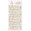 シートシール マインドウェイブ MIND WAVE ぷくぷくまんぷくステッカー 洋菓子 82317 食べもの 透明シール クリアシール