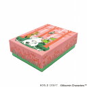 箱 貼箱 ワールドクラフト WORLD CRAFT MOOMIN ムーミン ちょうどいい箱 ポストカードサイズ 森 ピンク/グリーン MOBX-PC-001