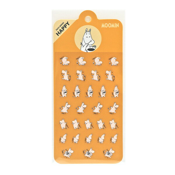 シートシール ワールドクラフト WORLD CRAFT MOOMIN ムーミン フェイスシリーズ HAPPY ハッピー MOF-SS-302