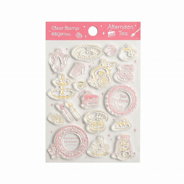 BGMのクリアスタンプは、透明な素材を活かしたおしゃれで実用的なスタンプシリーズです。 アクリルブロックに貼り付けて使うタイプで、押したい位置が確認しやすく、手帳やノートのデコレーションにぴったり！ デザインは日常の記録やライフログ、イベントなど、さまざまなシーンに合うものが豊富に揃っています。 ●サイズ：100×130mm ●素材：ポリエチレン樹脂