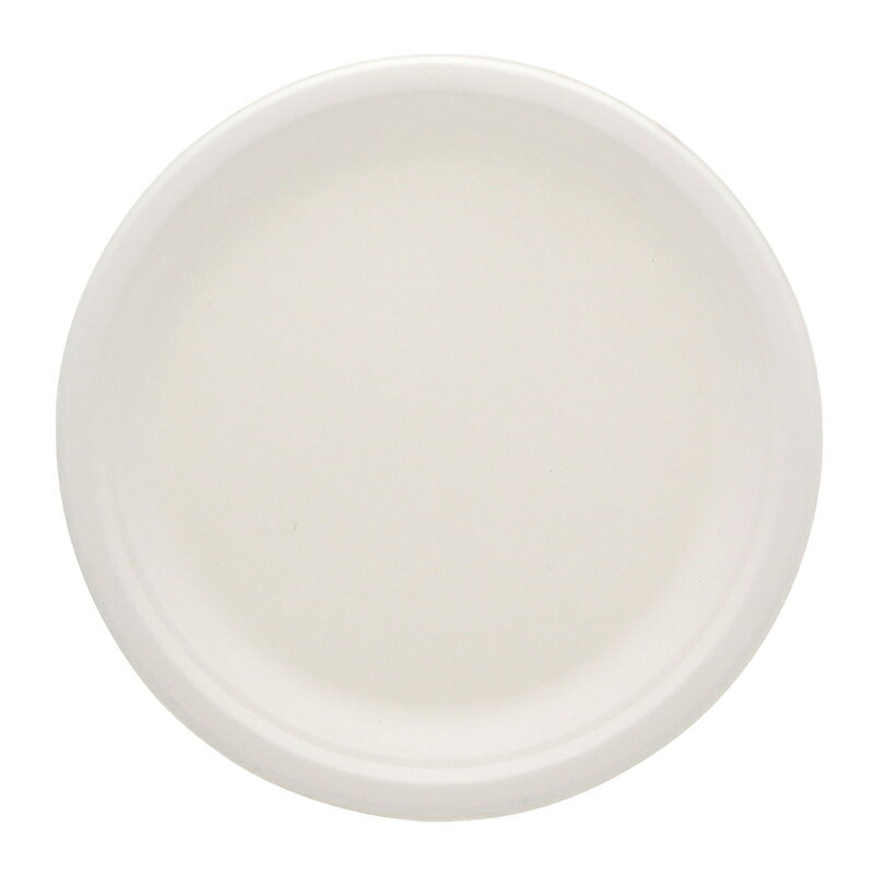 食品容器 HEIKO 紙皿 業務用 バガスペーパーウェア 深皿プレート ホワイト 26cm 50枚入