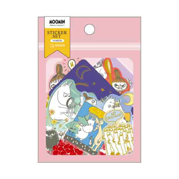 �ڳ�ŷ�����ѡ�����������ò��ۥ��ƥå��������� ���󥹥���ʸ�� �ࡼ�ߥ� �˥���˥�� ���ƥå������å� �ԥ� S8813442 Moomin