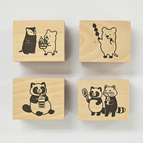 はんこ エヌビー社 木製スタンプ はんこセット...の紹介画像2