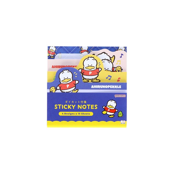 乐天商城 - 付箋 ふせん サンスター文具 レトロサンリオキャラクターズ 第4弾 ダイカットブロック付箋 あひるのペックル S2849810 SANRIO