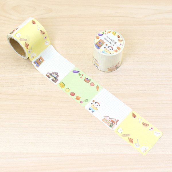Rakuten - 付箋 ふせん PAPIER PLATZ パピアプラッツ クレス Natsunoka ロール付箋 お店やさん 61-164