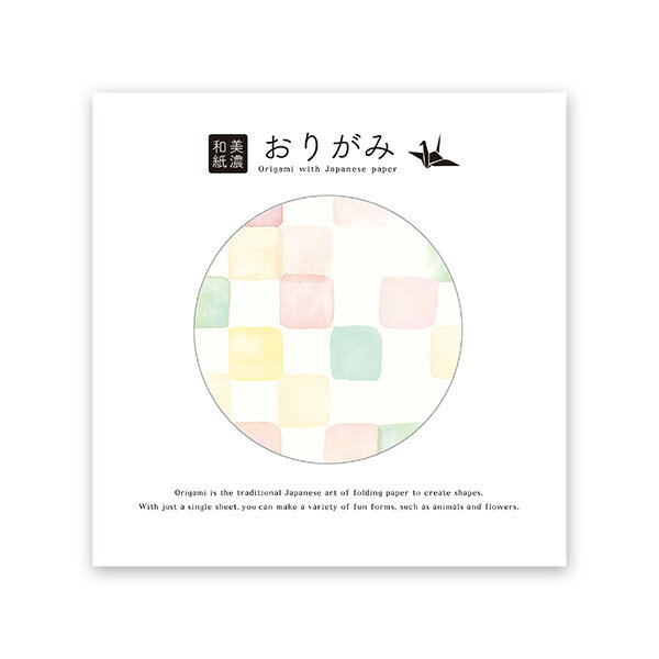 折り紙 古川紙工 箱入り美濃和紙おりがみ F 24枚入 QO114 ORIGAMI