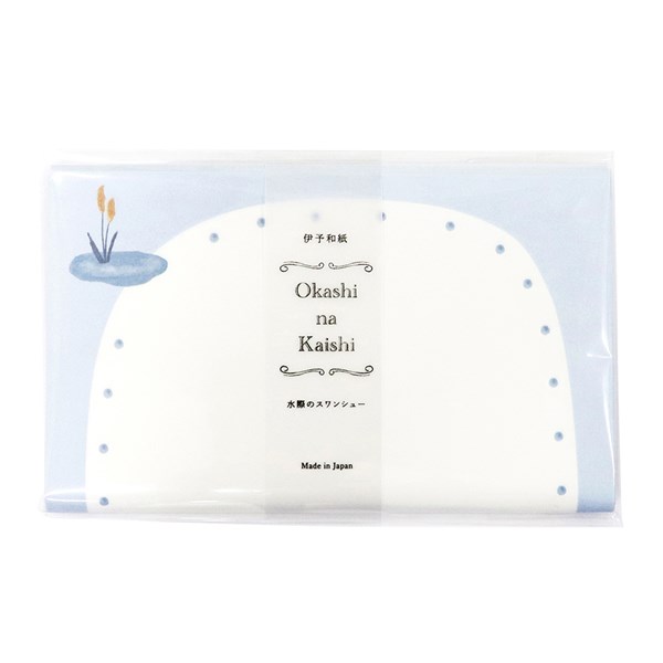 懐紙 フリーペーパー メモ カミイソ産商 Okashi na Kaishi おかしな懐紙 水際のスワンシュー No.3074