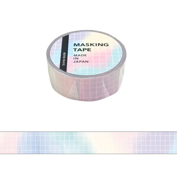Rakuten - マスキングテープ マインドウェイブ MIND WAVE マスキングテープ 模様 チェック29 95672 15mm×5m