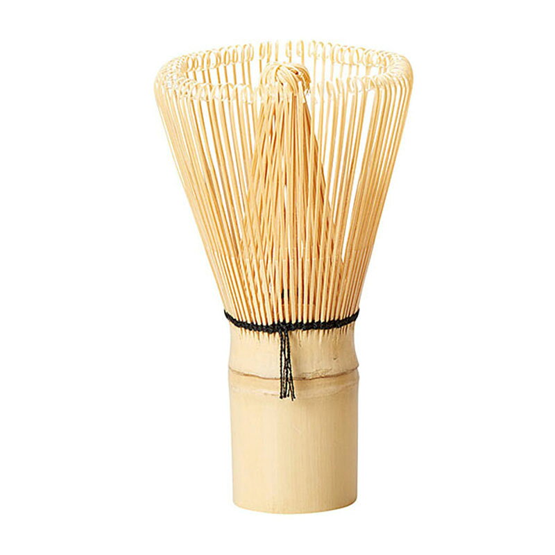 竹製の茶せんです。 薄茶に最適な100本立です。 ●サイズ:約φ6×H10.5cm ●材質:竹