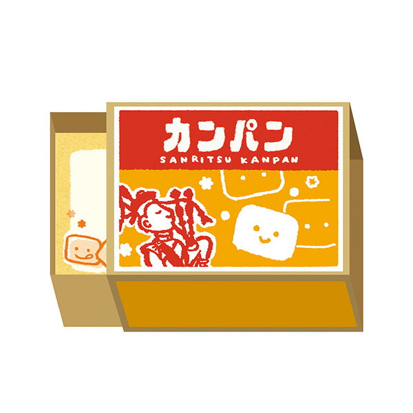 乐天商城 - メモパッド メモ帳 古川紙工 サンリツマート マッチ箱メモ カンパン LM432 お菓子 三立