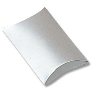 箱 ギフトボックス(ピローボックス) HEIKO シモジマ AX-6 銀(10枚入)