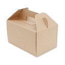 【楽天マラソンSALE10％OFF】箱 HEIKO シモジマ 食品包材 ネオクラフトボックス キャリーボックス M （耐油ボックス・20枚入）