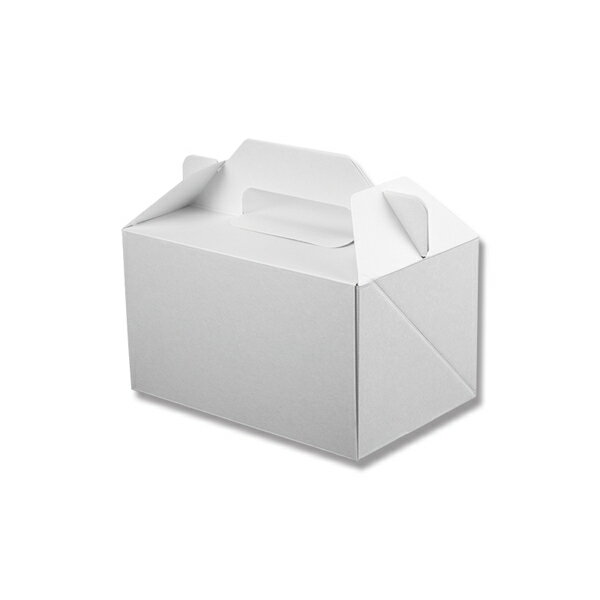 【楽天マラソンSALE10％OFF】箱 ケーキ箱 HEIKO シモジマ 食品包材 Nキャリーケース ホワイト 12x18（25枚入）のサムネイル