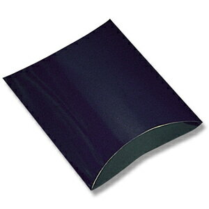 箱 ギフトボックス(ピローボックス) HEIKO シモジマ AX-13 黒(10枚入)