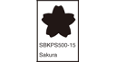 Kuretake クレタケ クラフトパンチ キュアパンチ スモール SBKPS500-15 サクラ 桜