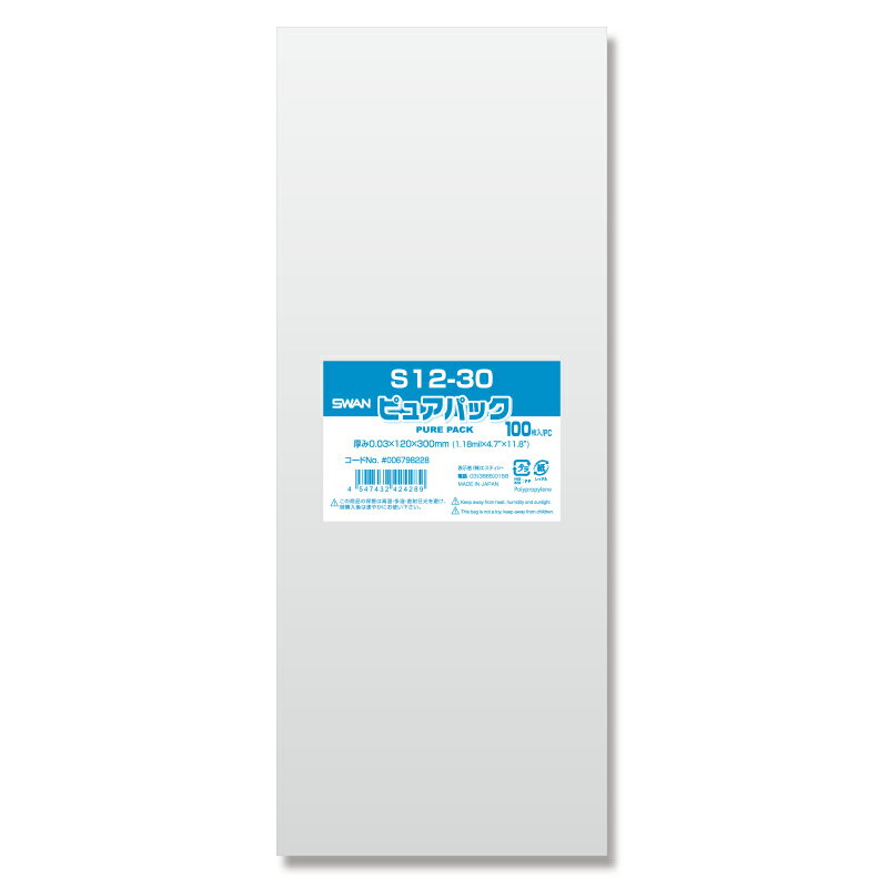 OPP�� �ԥ奢�ѥå� S12-30 (�ơ��פʤ�) 100�� Ʃ���� ������ ��åԥ� �ϥ�ɥᥤ��