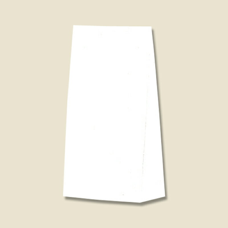 HEIKO 紙袋 角底袋 ファンシーバッグ S2 白無地 幅130×マチ65×高240mm 100枚入 ホワイト 業務用 ラッピング シモジマコード003072200