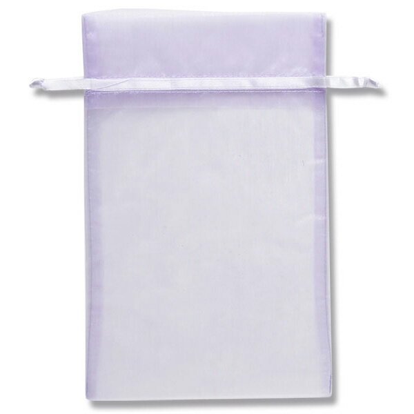 上品で透き通った風合いのバッグ♪ 結び合わせた左右のリボンをひいて仕上げる巾着型のシースルーのバッグです。 アクセサリー、化粧品、雑貨、お菓子など ちょっとした贈り物をいれるのにぴったり★ ●サイズ：150x240mm ●リボンから下の高さ：190mm ●入り数：10枚 ●材質：ポリエステル（本体）、ナイロン（リボン） 【ご注意ください】商品に在庫数が表示されていない商品は自社販売と在庫を共有しているため、品切れとなる場合があります。また予告なくメーカー廃番となる場合があります。