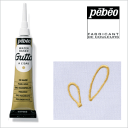 Pebeo ペベオ水性グッタ(ノズル付き布用絵の具)パールゴールド