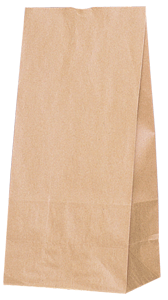 紙袋 シモジマ 角底袋 クラフト袋 未晒無地 No.16 100枚入りラッピング ギフト プレゼント 梱包