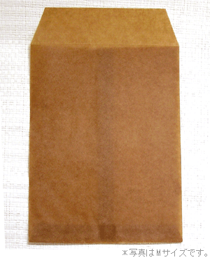 ワックスペーパーバッグ ロー引き 平袋 S 100枚入り