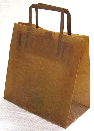 ワックスペーパーバッグ 紙袋ロー引き 手提げ袋 S 50枚入り