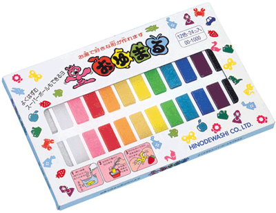 【クーポン配布中】ヒノデワシ お湯につけて簡単造形♪おゆまる OO-1000 24個(12色)入り