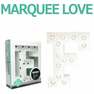 MARQUEE LOVE letters LEDイニシャルライトオブジェ マーキーライト マーキーレター 369085 MARQUEE KIT F