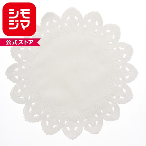Rakuten - レースペーパー SWAN 丸型 12号(直径305mm) 100枚入り