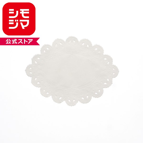 Rakuten - レースペーパー SWAN 小判型 8号(200×145mm) 100枚入り