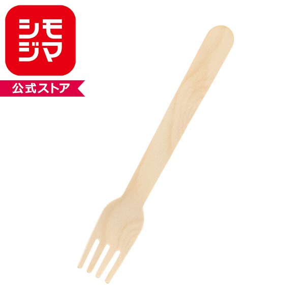 HEIKO 木製フォーク 140mm バラ(個包装なし) 1袋(100本)