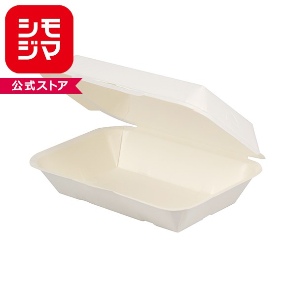 Rakuten - 弁当容器 HEIKO ペーパーフードパック PFP-350 ホワイト 50枚入
