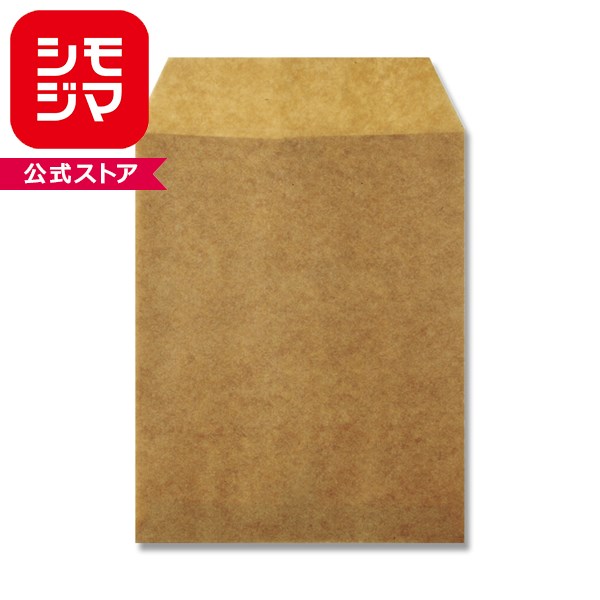 Rakuten - 紙袋 平袋 ロー引き袋 平袋 WH-M 幅170×高220+ベロ40mm 20枚入 ブラウン 業務用 ラッピング シモジマコード008735314