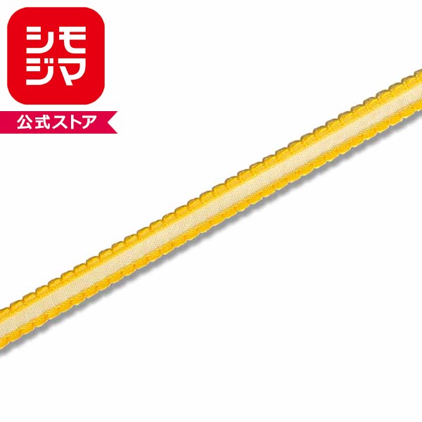 ●幅9mmx20m巻き ●材質：ナイロン シースルーリボンの両サイドにピコット（突起）をつけました。なんだかとってもかわいらしい感じです。しなやかで光沢感があります！ 【ご注意ください】商品に在庫数が表示されていない商品は自社販売と在庫を共有しているため、品切れとなる場合があります。また予告なくメーカー廃番となる場合があります。かわいらしい縁がついたピコリボン♪
