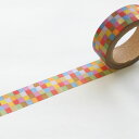 マスキングテープ ワールドクラフト WORLD CRAFT カラフルシック W02-MK-T0025(15mm×7m)