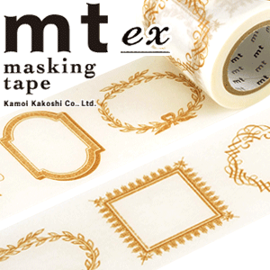 マスキングテープ mt カモ井加工紙 mt ex1p 額・金R（50mmx10m）MTEX1P41