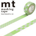 マスキングテープ mt カモ井加工紙 mt fab フロッキーテープ 1p スクエア (15mmx3m ミニ紙管) MTFL1P02