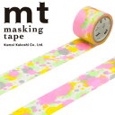 マスキングテープ mt カモ井加工紙 mt fab スクリーン印刷 1p ペイント (25mmx3m ミニ紙管) MTSC1P03