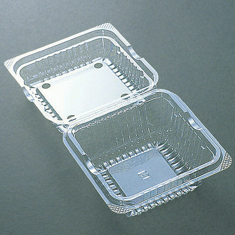 ■商品説明：ミニトマト用。嵌合タイプフードパック。 ■100枚入り ■サイズ：105×105×42（25）mm ■材質：OPS ■メーカー名：デンカポリマー ■製品コード：004420366【ご注意ください】商品に在庫数が表示されていない商...