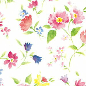 包装紙 HEIKO シモジマ ラッピングペーパー 花づくし(100枚入)