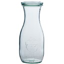 WECK ウェックWECKキャニスター ガラス瓶 ボトル 容量530ml 85640 Bottle 530の写真