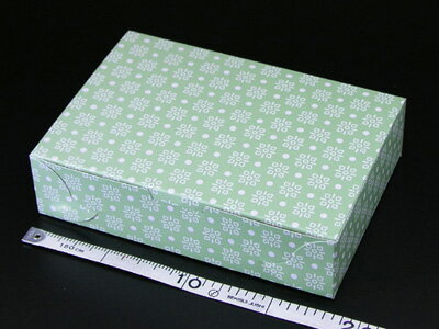 ラッピング 箱 ボックス ラッピング箱 【 サービス箱 和 B (グリーン)8号 】 ギフトボックス 箱 お菓子 ラッピング用品 ラッピングボックス ギフトラッ...