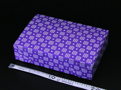 ラッピング 箱 ボックス ラッピング箱 【 サービス箱 和 C (紫)6号 】 ギフトボックス 箱 お菓子 ラッピング用品 ラッピングボックス ギフトラッピング...