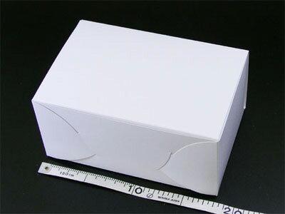 ★★単品購入で送料無料★★ラッピング 箱 ボックス ラッピング箱 【 ホワイトショートケース 6 】 ケーキ用箱 ケーキ 箱 ケーキBOX ケーキボックス テ...