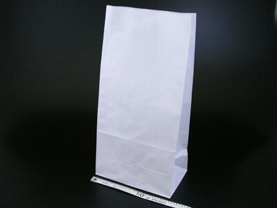 【 角底袋 白無地8　】 ラッピング袋 ラッピング用品 包装 ギフトラッピング ラッピングバッグ お菓子 プレゼント おしゃれ かわいい 業務用