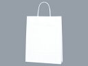 ★★単品購入で送料無料★★【 紙袋 チャームバッグ 25 MS-1 白無地 50個 】 チャームバッグ ペーパーバッグ 袋 手提げ袋 手提げ紙袋 消耗品 業務用...