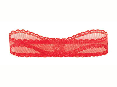 こちらの商品は1巻単位での販売となります。［規格］15mm×20m ナイロンリボンの両サイドにピコット(小さなループ状の飾り)を付けました。
